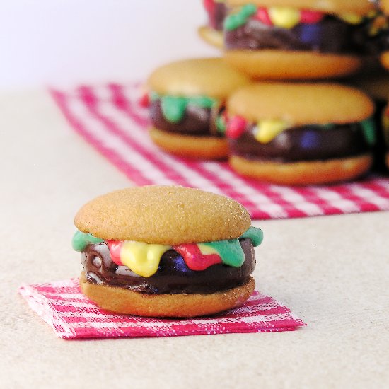 Hamburger Cookies!