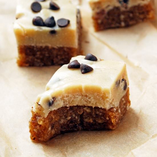 Vegan Cookie Dough Bars