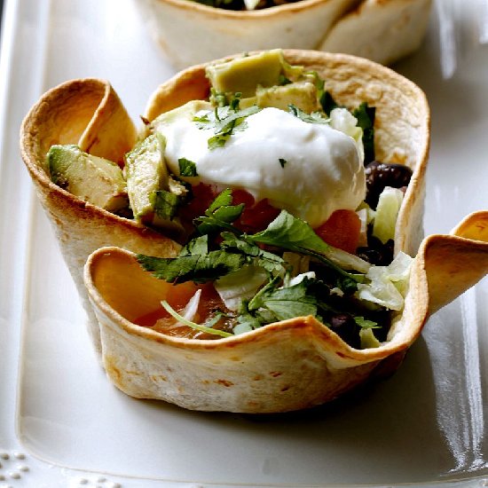 Crispy Baked Taco Muffin Cups