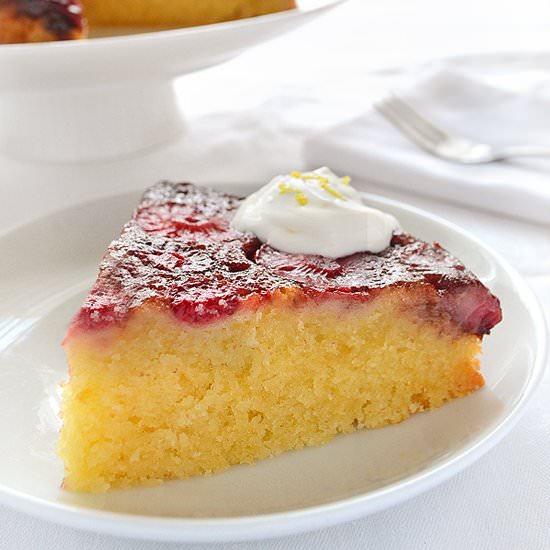 Strawberry Upside Down Cake