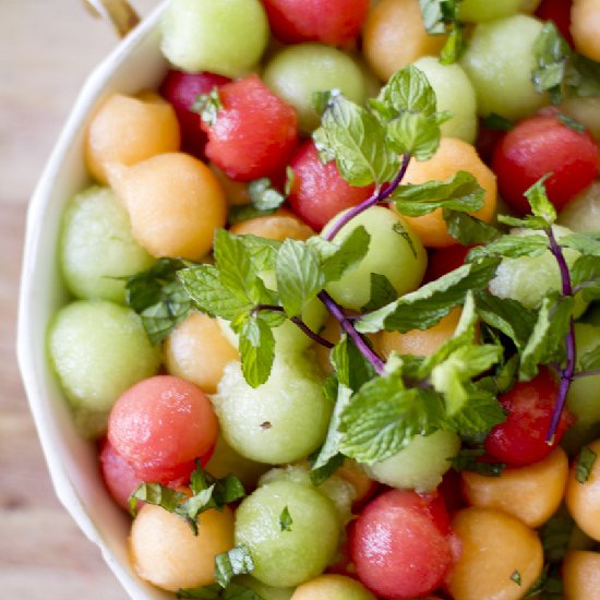 Minty Melon Salad