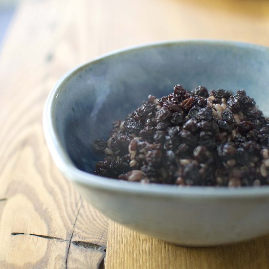 Darjeeling Black Rice Pudding