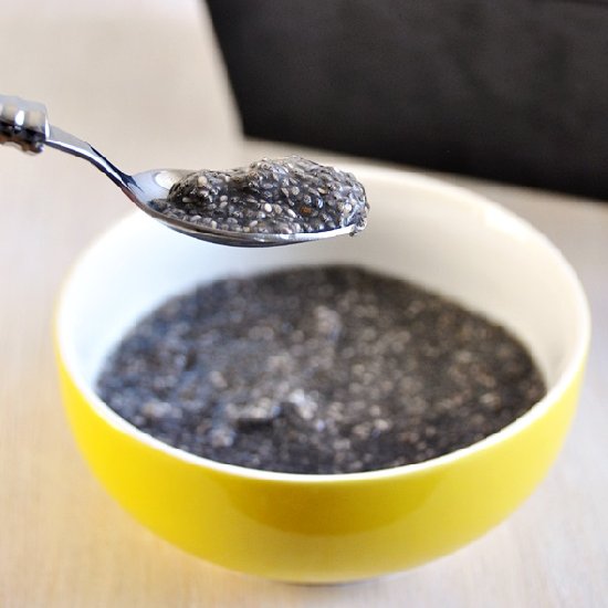 Chia Seeds Gel As Egg Substitute