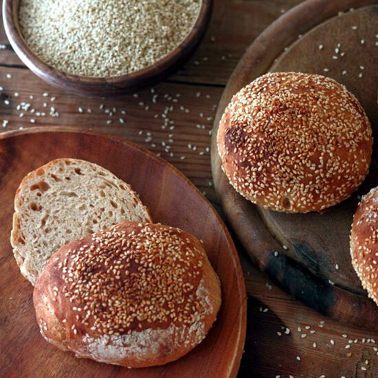 Yogurt Sesame Buns