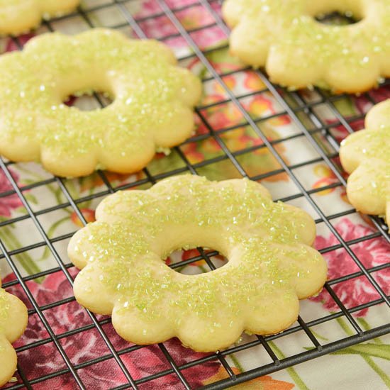 Lime Sugar Cookies