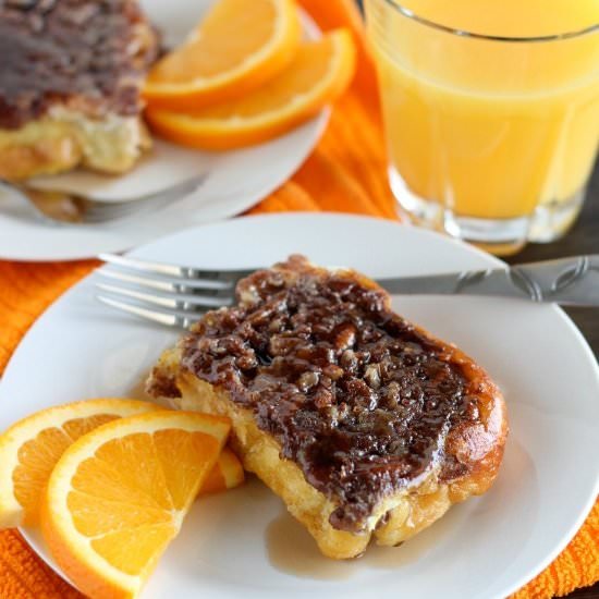 Upside-Down Orange French Toast