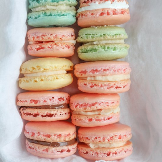 Springtime French Macarons