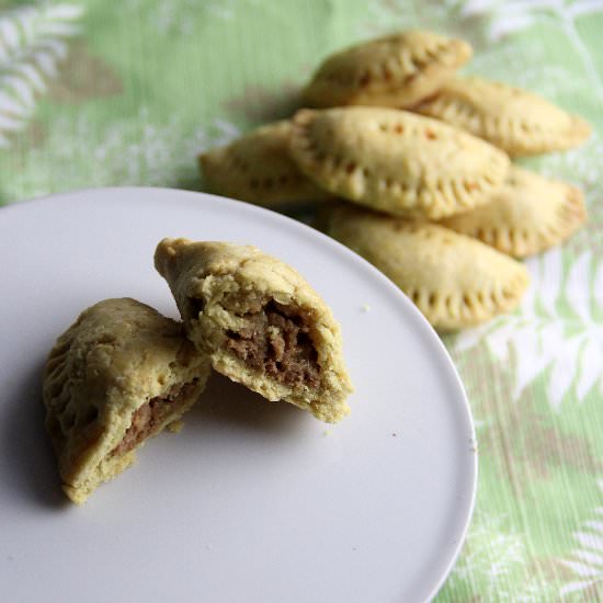 Caribbean Beef Pockets