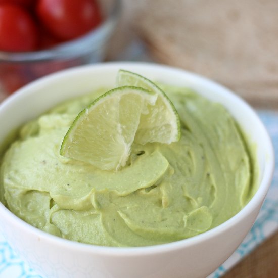 Healthy Avocado Lime Spread