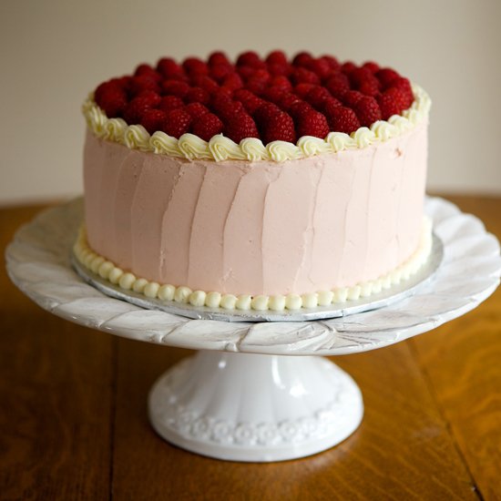 Raspberry Yogurt Cake