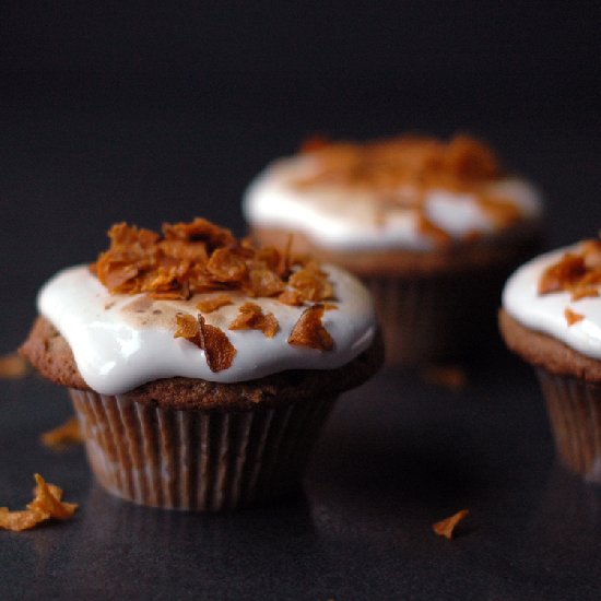 Sweet Potato Chip Cupcakes