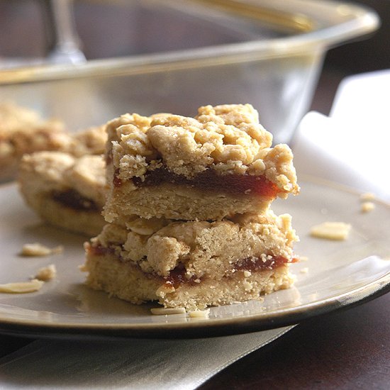 Almond Guava Crunch Bars