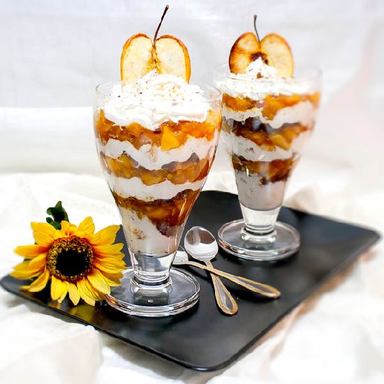 Caramel Apple Parfait