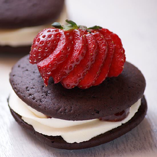 Chocolate Whoopie pies