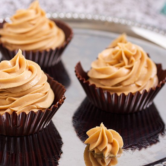 Chocolate Peanut Butter Mousse Cups