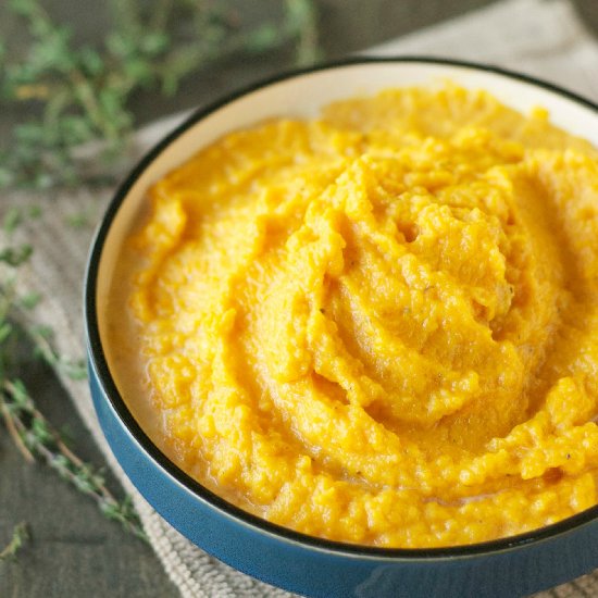 Crockpot Mashed Sweet Potatoes