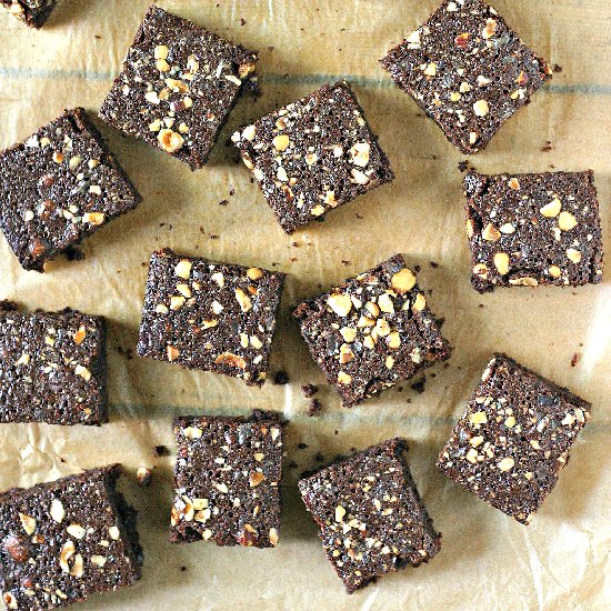 Grain Free Hazelnut Brownies