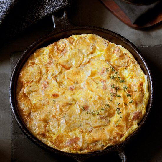 Potato Chip Frittata