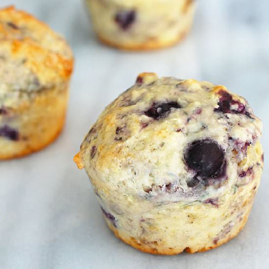 Buttermilk Blueberry Muffins