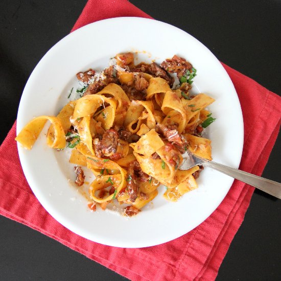 Pappardelle with Pork Rib Ragu