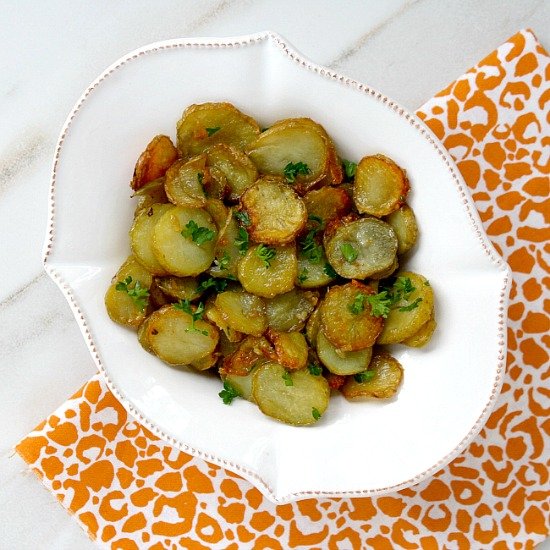 Garlic and Shallot Potatoes