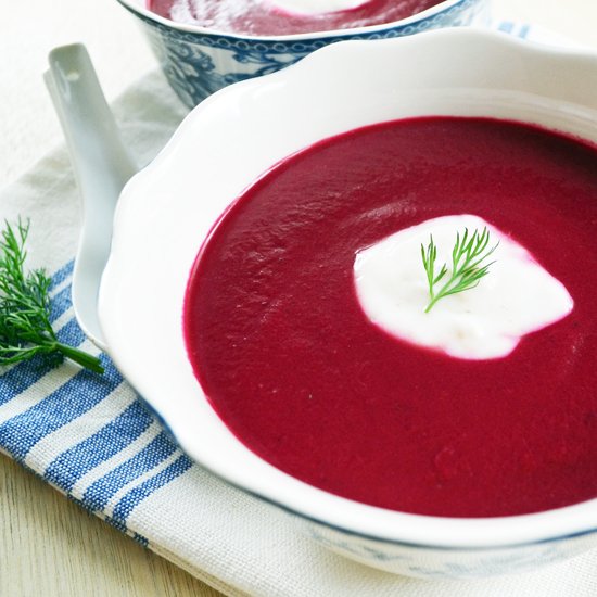 Beet and Dill Soup