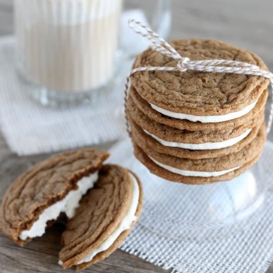 Root Beer Float Cookies