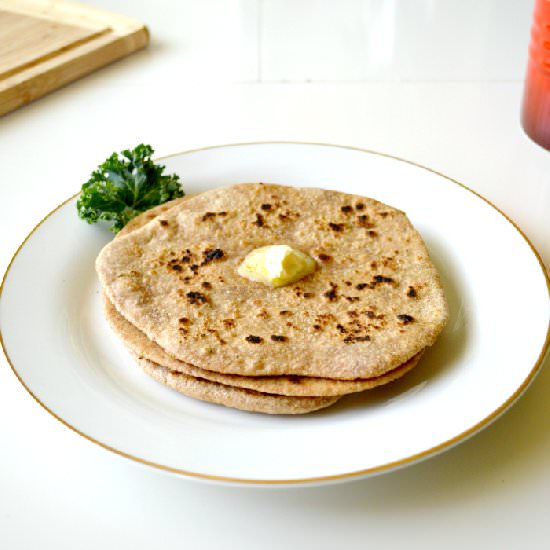 Kale and Cauliflower Paratha