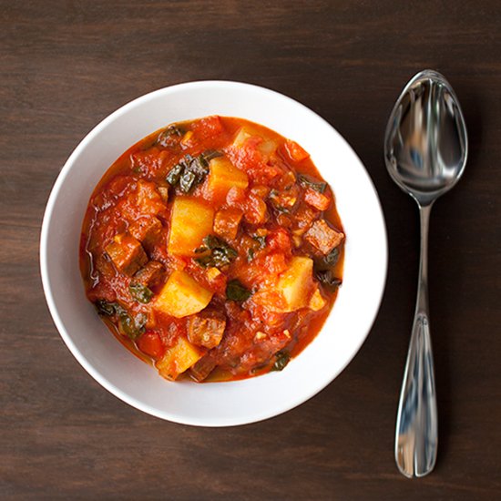 Chorizo Kale Stew