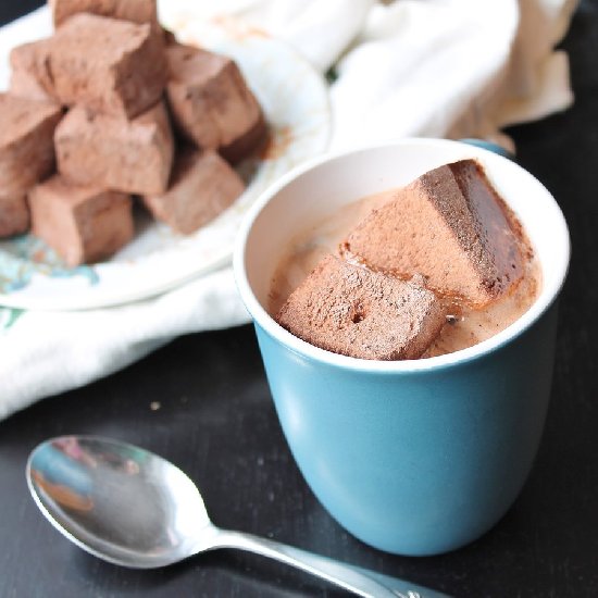 Chocolate Mint Marshmallows