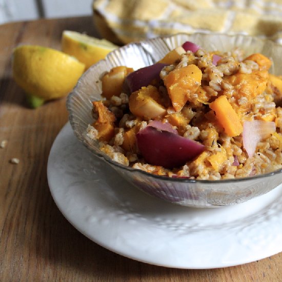 Farro Squash & Onion