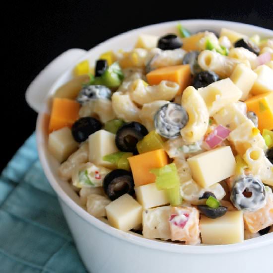 Cheesy Picnic Pasta Salad