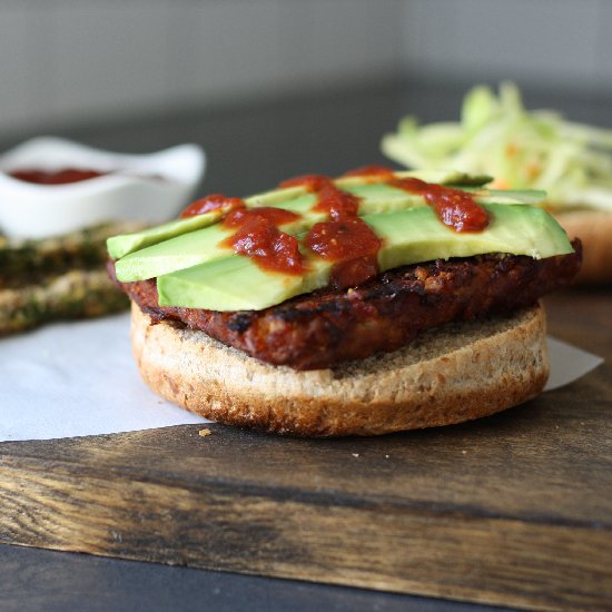 BBQ Tempeh Sandwich