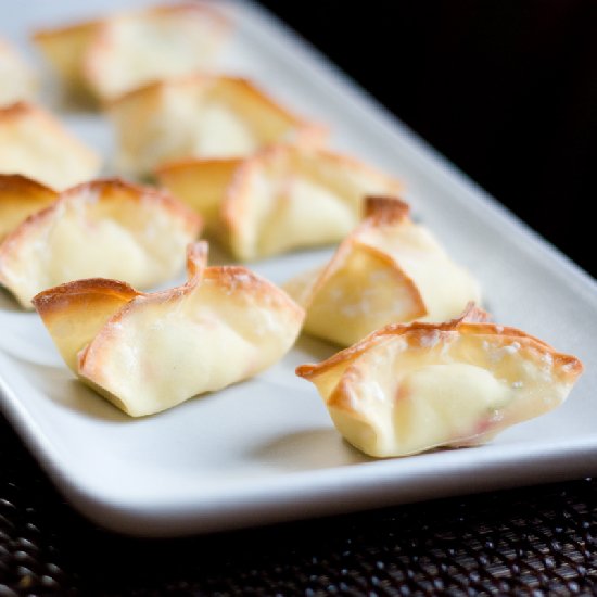 Baked Cream Cheese Wontons