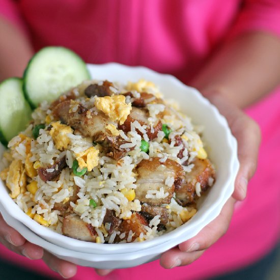 Lechon Fried Rice