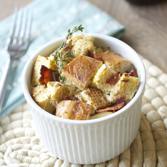 Savory Bread Pudding