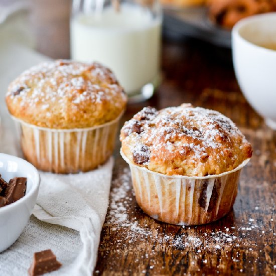 Chocolate Chunk Muffins