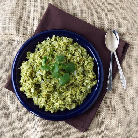 Arroz Verde al Poblano