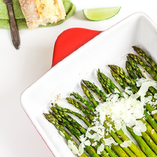 Roasted Parmesan Asparagus