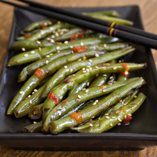 Spicy Szechuan Green Beans