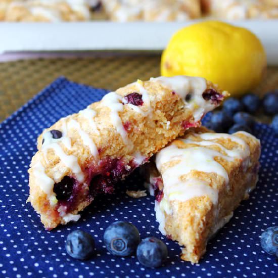 Lemon Blueberry Scones