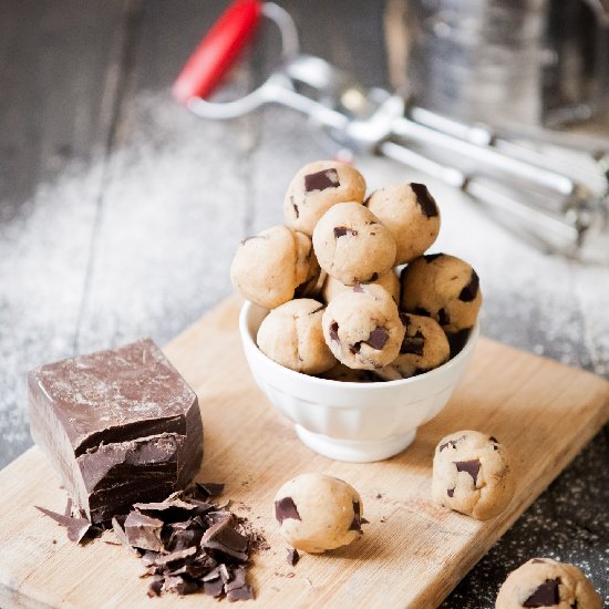 Frozen Chocolate Chip Cookie Dough