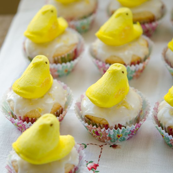 Lemon Yogurt Cupcakes