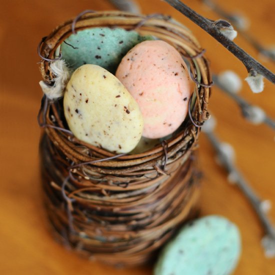 Robins Egg Speckled Cookies