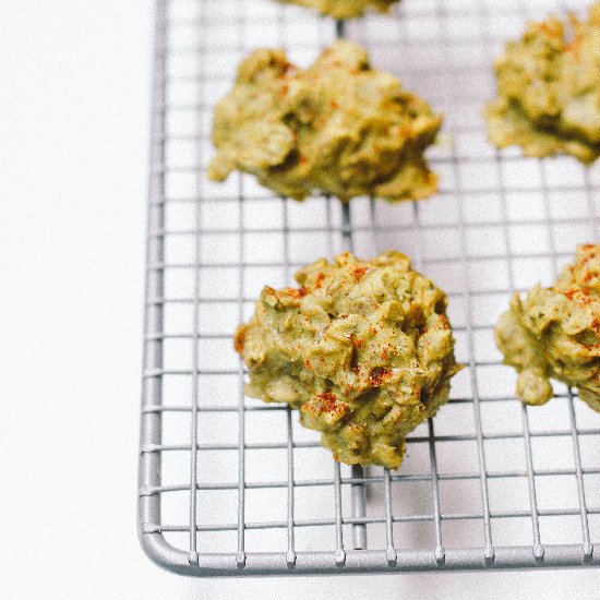 Green Lentils Falafel