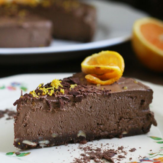 Raw Chocolate & Orange Jaffa Torte