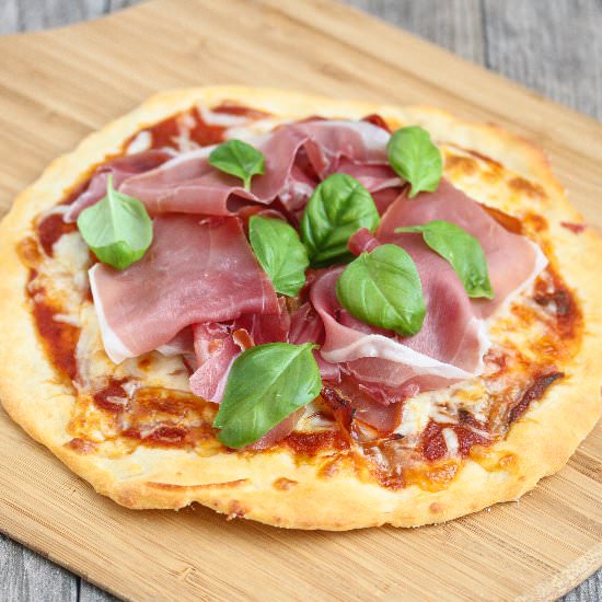 2 Ingredient Pizza Dough