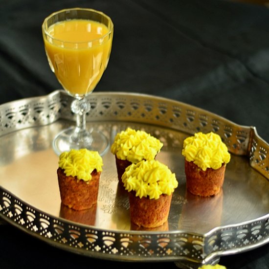 Carrot Oat Cupcakes