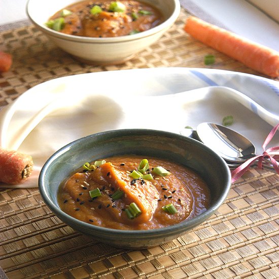 Sesame Miso Carrot Soup