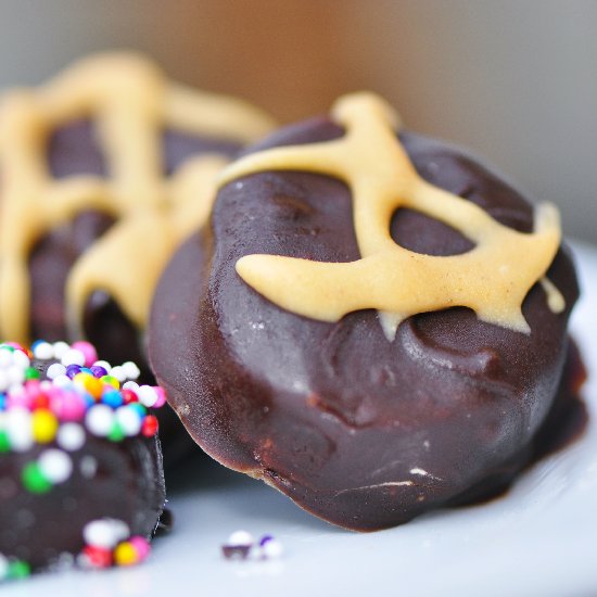 Frozen Chocolate Banana Bites